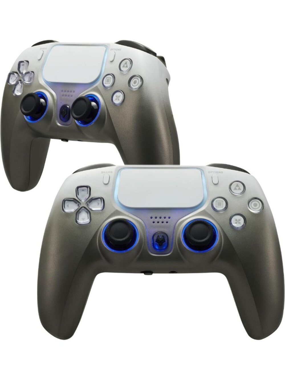 Wireless Game Controller 2-Pack for PS4/PS3/PC/iOS/Android - Joystick Drift Fix